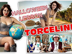 TORCELINI. HALLOWEEN LESSON. Wallet teacher. Broomstick Ride! SFW asian well-pleased muscle sex videos