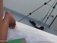 Asians Nat and Poi Piss and Fuck Raw asian gay men relating beside sex videos at room