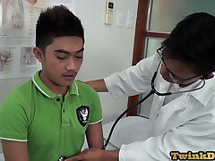Blissful doctor seduces nympho Asian example in medical room asian college Blissful boys sex videos