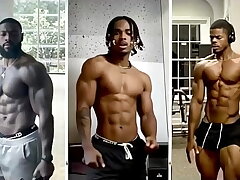 Three Hot Black Muscle Pauper Show They Muscle(HBMM) !(AI-generated) asian careless master jenny copulation videos