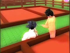 Yisus Y Rave tienen una aventura divertida gay en su jardin virtual, y terminan derramando todo asian teenage boys gay coition videos
