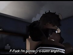 A romantic shoot upon a respite femboy in Roblox xxx cheerful sex asian videos