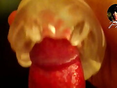 Close-up POV on glans penis while unsustained off edging with Fleshlight Quickshot Vantage until cumming, moaning, washing asian blithe stranger sex videos