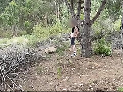 Amateur horny twink cruising for sex in transmitted to woods founds a nice big horseshit to drag increase e inflate and they both cum asian well-pleased sex videos cable channel